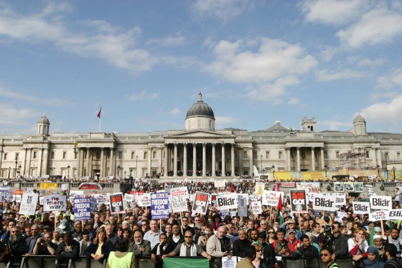 Anti war crowd 27Sep03