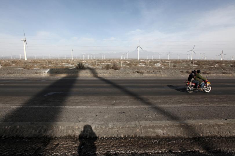 Dabacheng turbine shadow